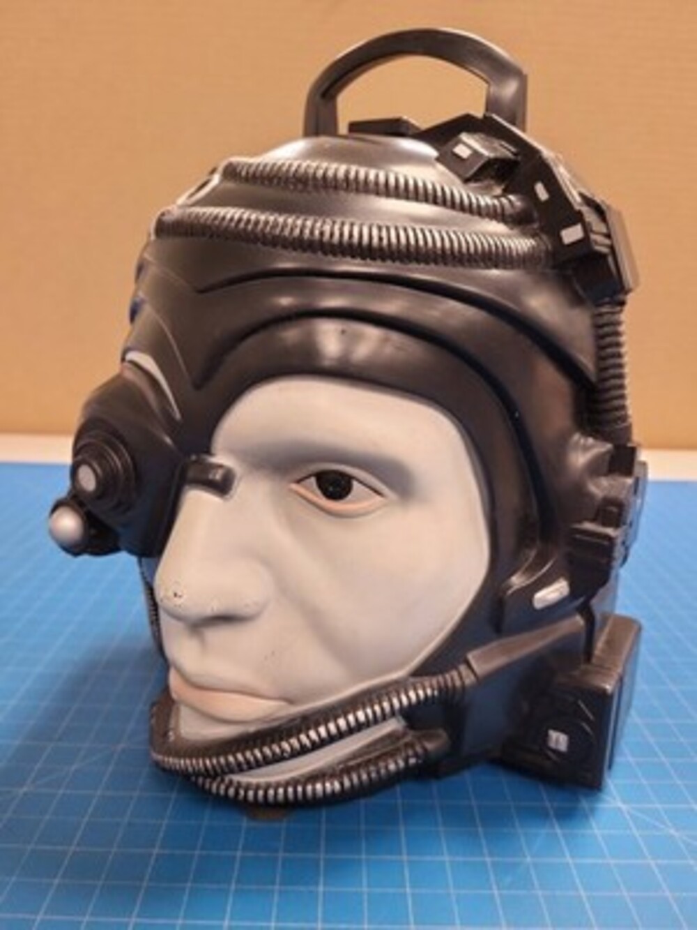 Star Trek Borg Head Lunch Box Plastic Paramount Pictures 1993 Collectible